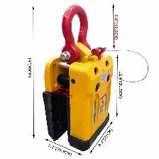 0.6'-2' 2200LBS Stone Slab Marble Lifting Clamp 053112 - Photo 3