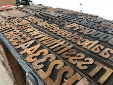 wanted letterpress wood type - Photo 3