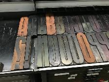 wanted letterpress wood type - Photo 7