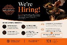 Restaurant & Catering Staff Wanted – Servers, Drivers, Cooks