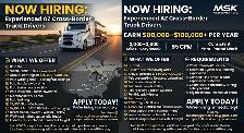 NOW HIRING: Experienced AZ Cross-Border Truck Drivers