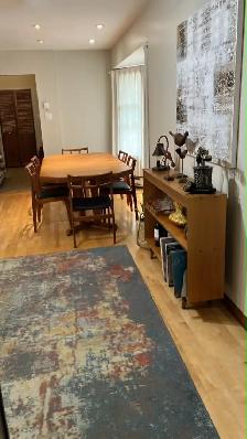 Mid century. TECK TEAK. Salle à manger / Table TRÈS GRANDE 2 ral - Photo 10