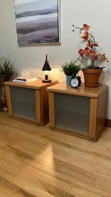 Mid century. Tables de nuit / d'appoint nightstands, lampe, tabl - Photo 2