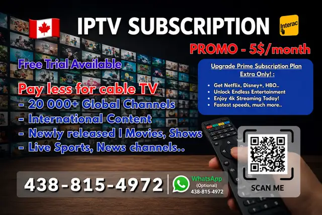 TV Box  Entertainment  5$  monthly – Plan  | 4k Streaming