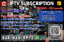PROMO TV Box &  5$ MONTHLY – Plan  | 4k Streaming