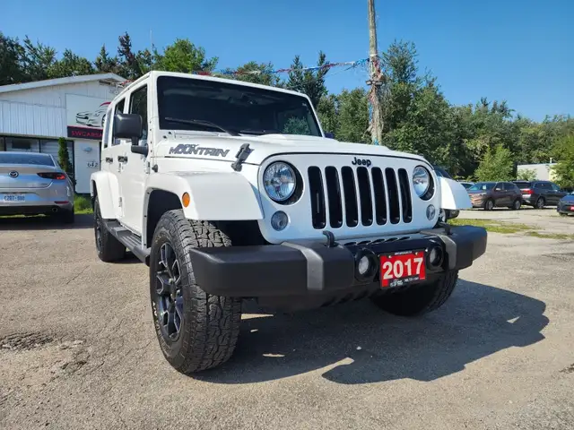 2017 JEEP WRANGLER UNLIMITED SAHARA SMOKY MOUNTAIN LTD