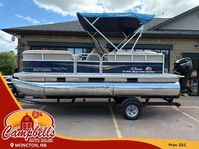 2021 Sun Tracker Party Barge 18 DLX