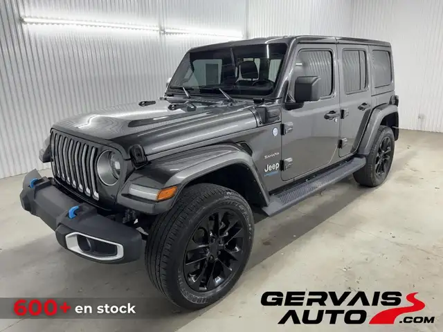 Jeep Wrangler 4xe Unlimited Sahara 4x4 2022 à vendre