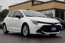 2026 Toyota Corolla Hatchback