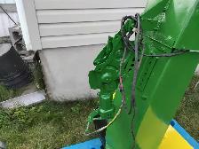 SOUFFLEUSE.  JOHN DEERE. AVEC. MOTEUR. AUXILIERE - Photo 8