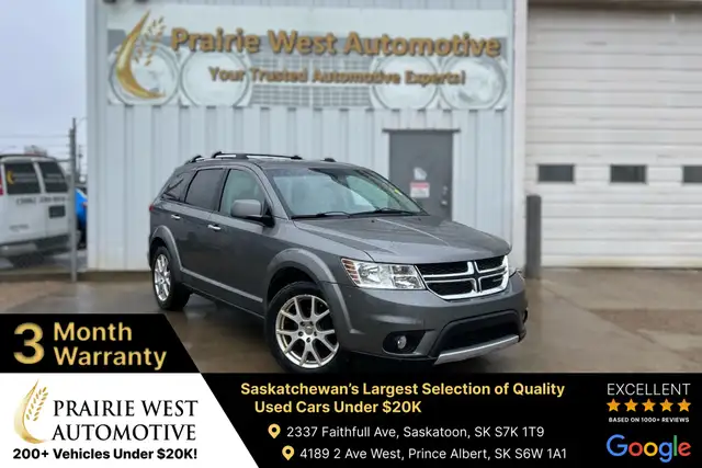 2012 Dodge Journey R/T AWD | Command Start | Heated Seat
