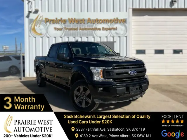 2020 Ford F-150 XL Crew Cab 5.0L V8 | Reverse Camera | No Report