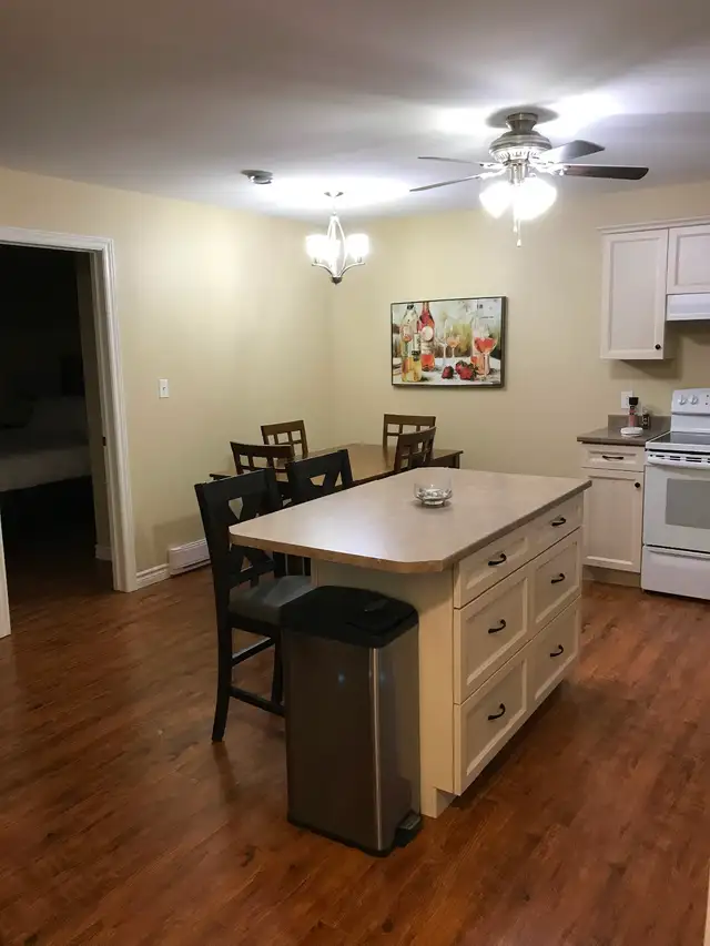 Quiet spacious 2bedroom with washer dryer storage room for Oct.1