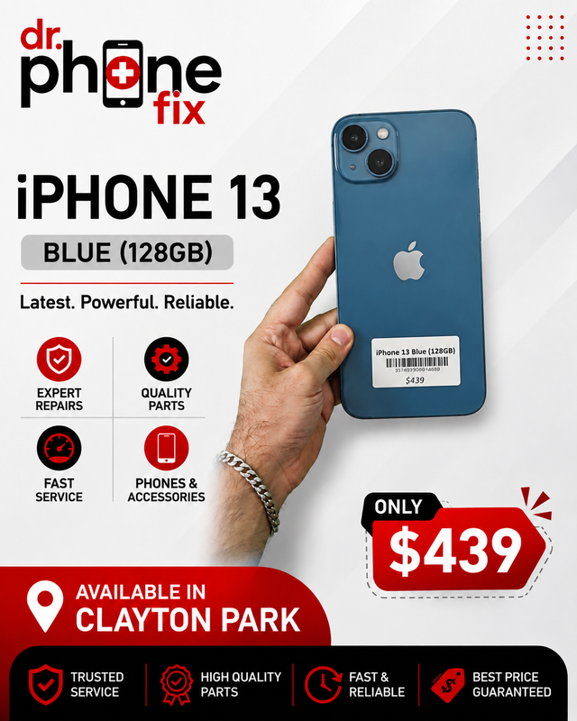 iPhone 13 128GB Unlocked – $439 (1-Year Warranty)