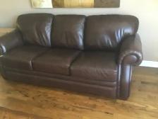 Upper Room Genuine leather 3-Seater Sofa