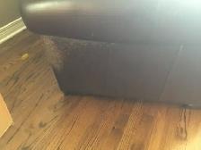 Upper Room Genuine leather 3-Seater Sofa - Photo 4