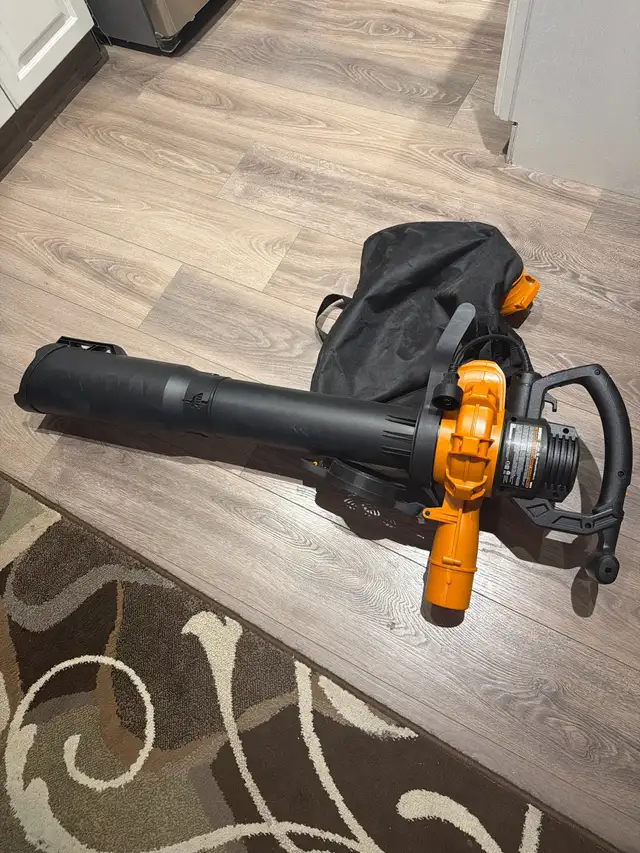 worx WG518 electric  leaf blower vacuum and mulcher