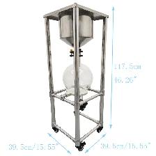 Vacuum Buchner Funnel Filter flask 10L Sealing 220553 - Photo 9