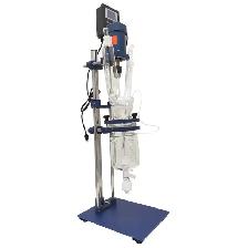 1L lab Jacketed Glass Reactor Vessel Double-Layer 220637 - Photo 2