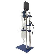 1L lab Jacketed Glass Reactor Vessel Double-Layer 220637 - Photo 4