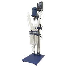 1L lab Jacketed Glass Reactor Vessel Double-Layer 220637 - Photo 6