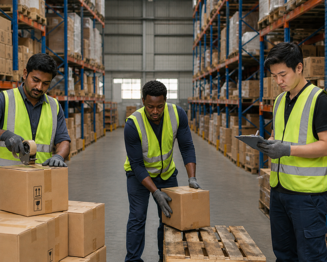 Warehouse Associate – Shipping & Receiving with  forklift licens
