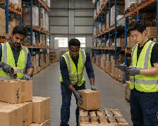Warehouse Associate – Shipping & Receiving with  forklift licens