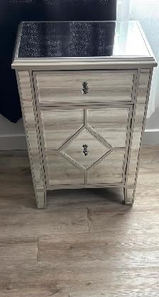Mirrored Accent Cabinet