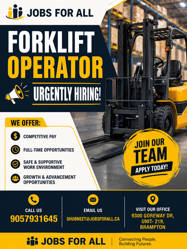 FORKLIFT OPERATOR/ OFFICE ADMINISTRATOR