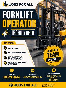 FORKLIFT OPERATOR/ OFFICE ADMINISTRATOR