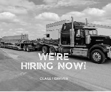 CLASS I DRIVERS WANTED – START IMMEDIATELY, ALBERTA