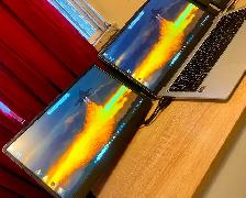 Portable Tri-Screen Monitor 15.6 inch - Photo 2