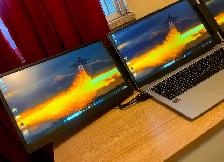 Portable Tri-Screen Monitor 15.6 inch - Photo 3
