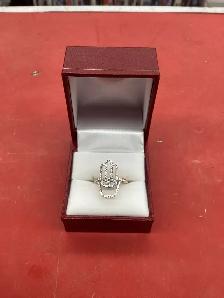 bague en or main de fatma - Photo 2