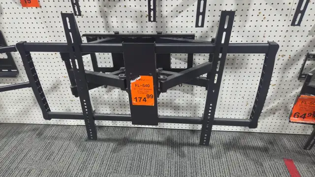 PROTECH HEAVY-DUTY FULL MOTION CURVED & FLAT PANEL TV WALL MOUNT