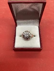 bague en or médusa