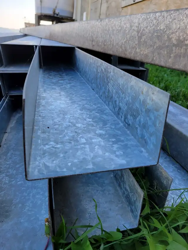 Galvenized 'c' channel 4 x 6 - 20ft lenght