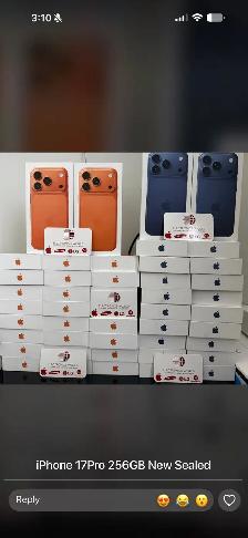 brand new sealed iPhone 17 Pro 256Gb ( 1 year apple warranty)
