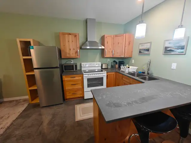 For rent: STUDIO basement suite, fully furnished