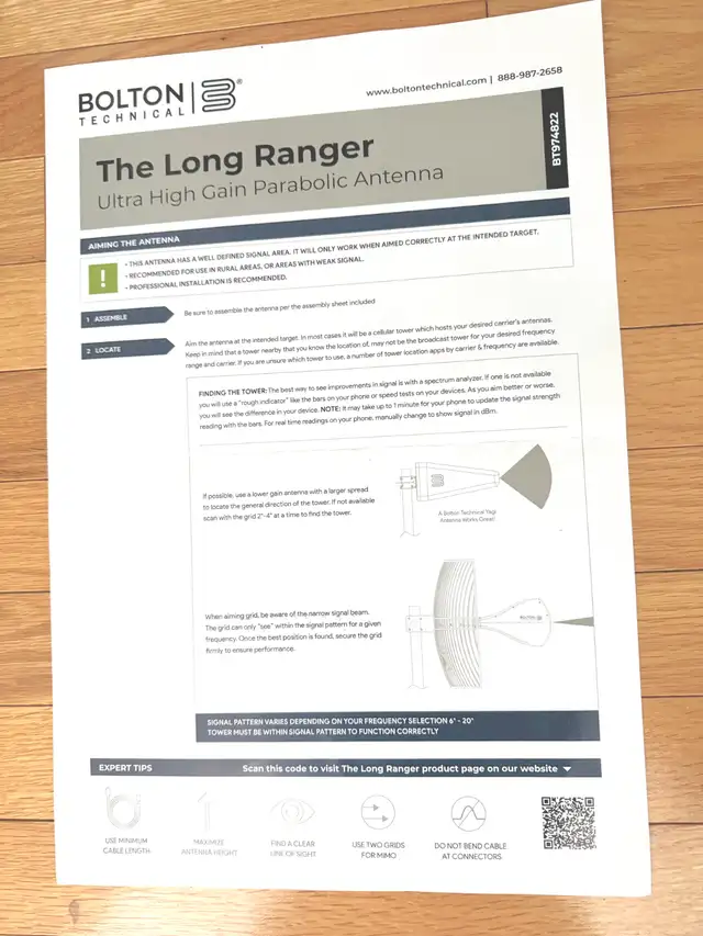 Bolton Cell booster Antenna