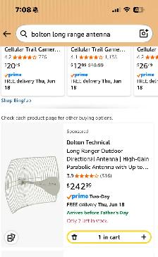 Bolton Cell booster Antenna - Photo 4