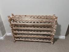 72 bottle wooden wine rack - Photo 2