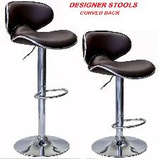 BRAND NEW VERY STYLISH CURVED DESIGNER BAR STOOLS LIQUIDATION .. - Photo 4