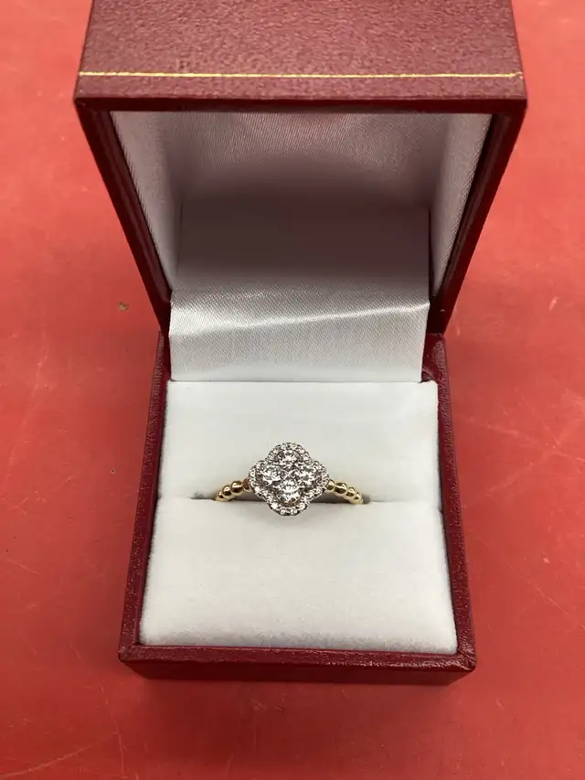 bague en or 14k