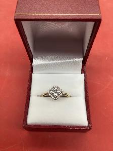 bague en or 14k