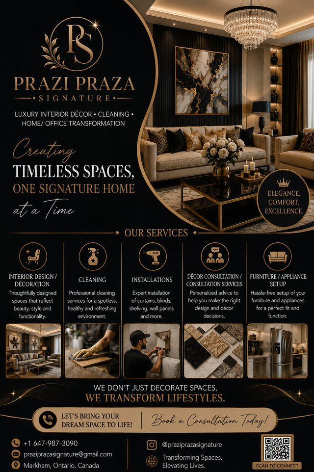Professional Cleaning and Interior Design Services