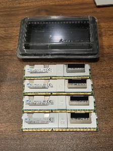 4x 32GB DDR3 ECC LRDIMM Server RAM HP 708643-B21
