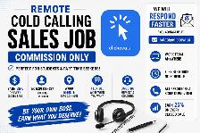 Clickova.ai Remote Cold Calling Sales Rep 25% Commission