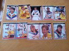 Carte Nascar 1992 lot 10 cartes Famille Andretti 020926-212