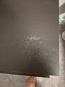 2 dark brown bedside tables - Photo 3